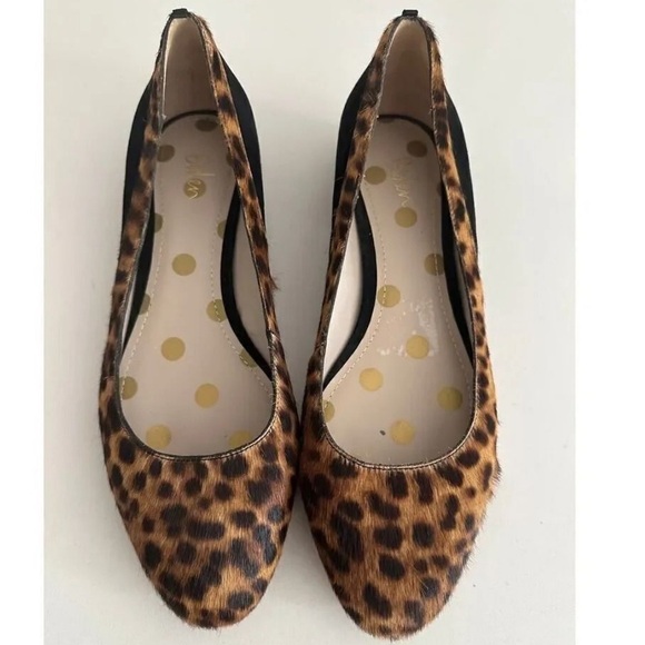 Boden Leopard Print Ballet Flats - Picture 1 of 4